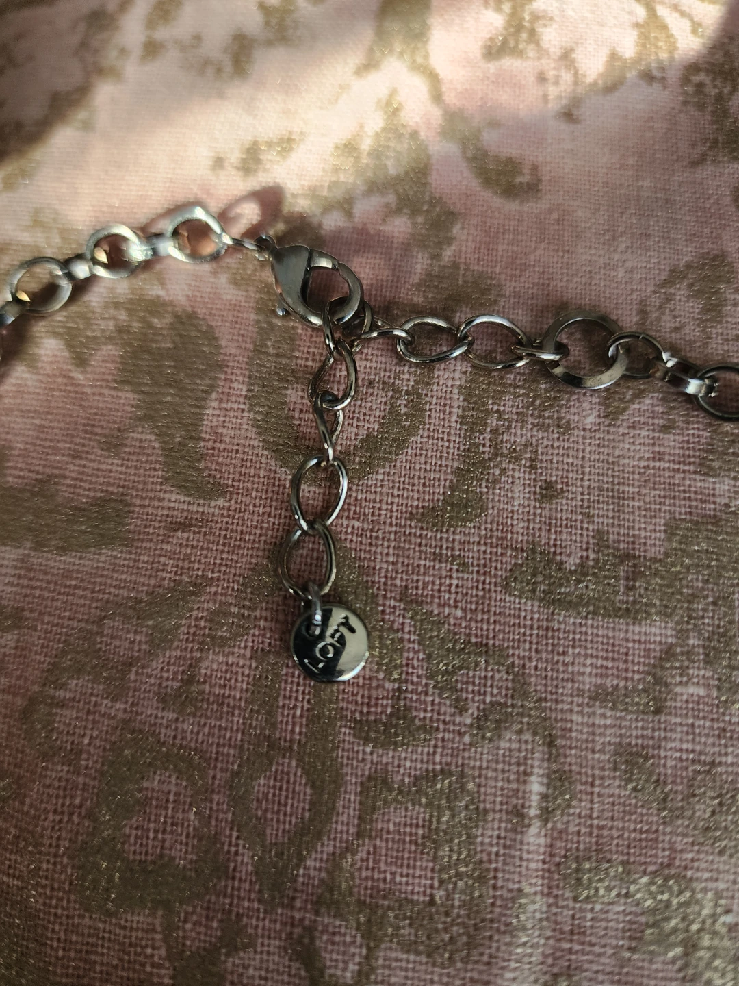 LOFT Silver Tone Statement Necklace - photo 2