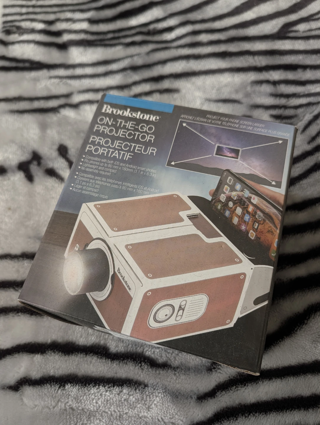 Brookstone On-The-Go Portable Projector