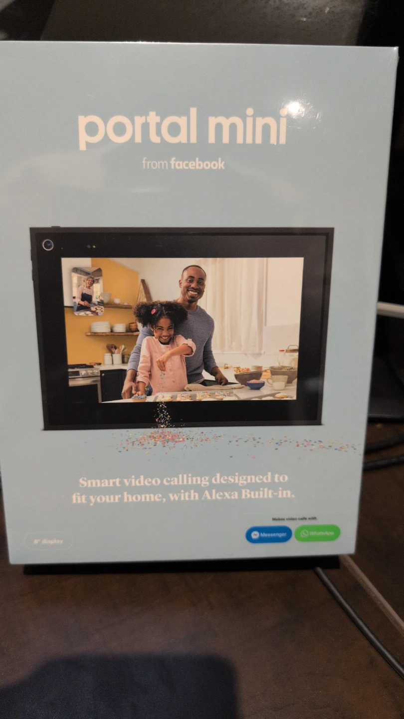 New Facebook Portal Mini Smart Display factory sealed 🤐
