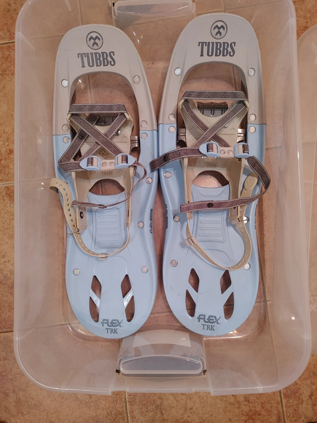 Tubbs Flex TRK Snowshoes, Light Blue - photo 2