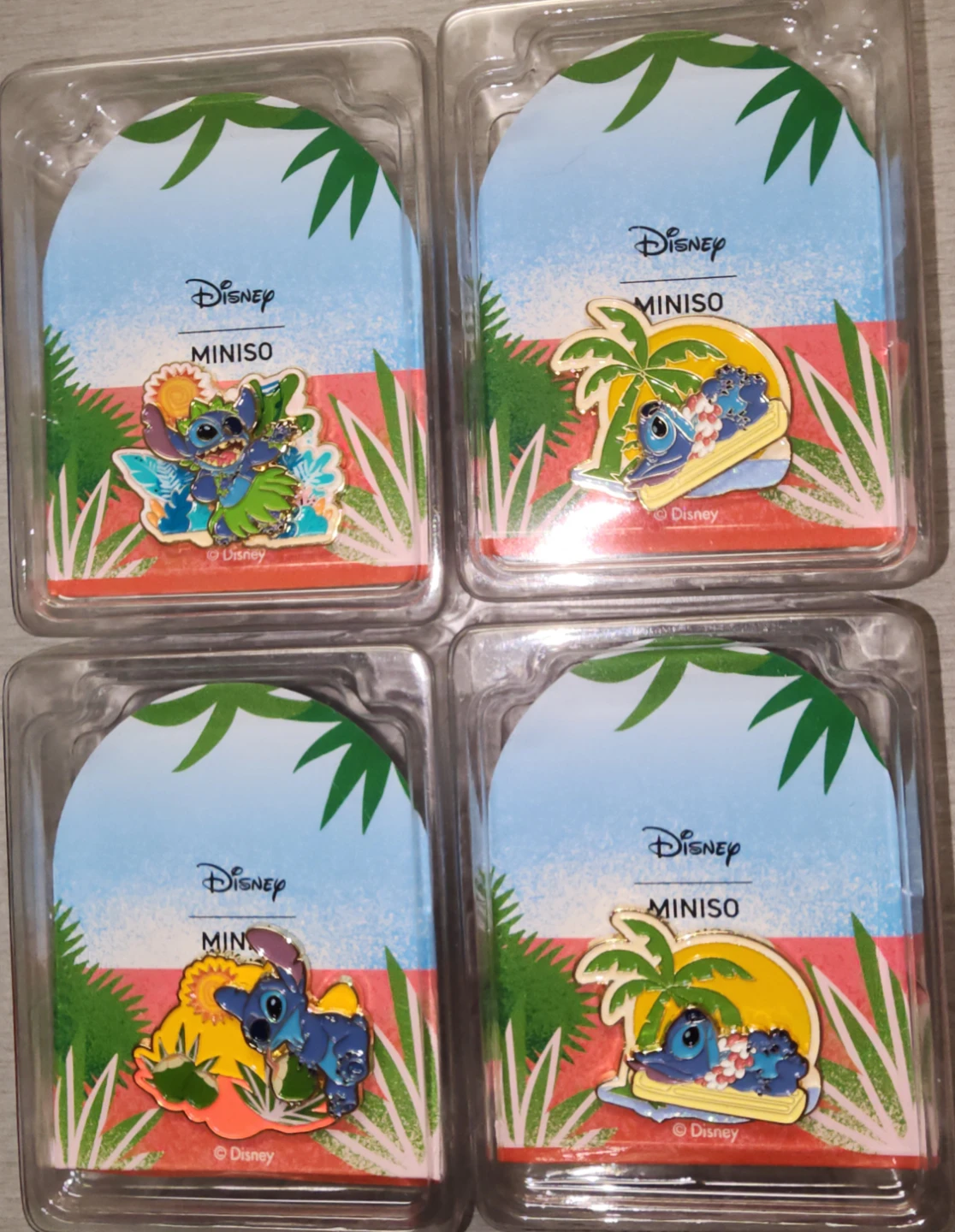 Disney Miniso Stitch Enamel Pins