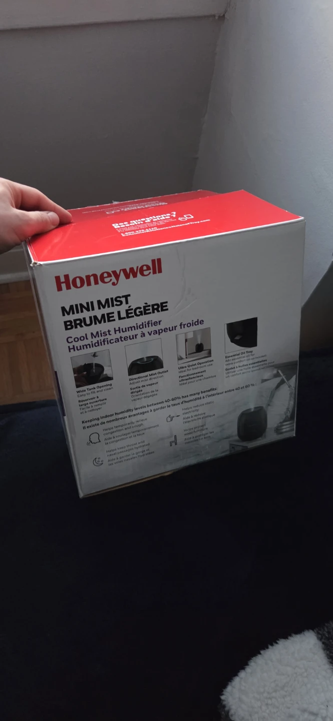Honeywell Mini Mist Cool Mist Humidifier - photo 2