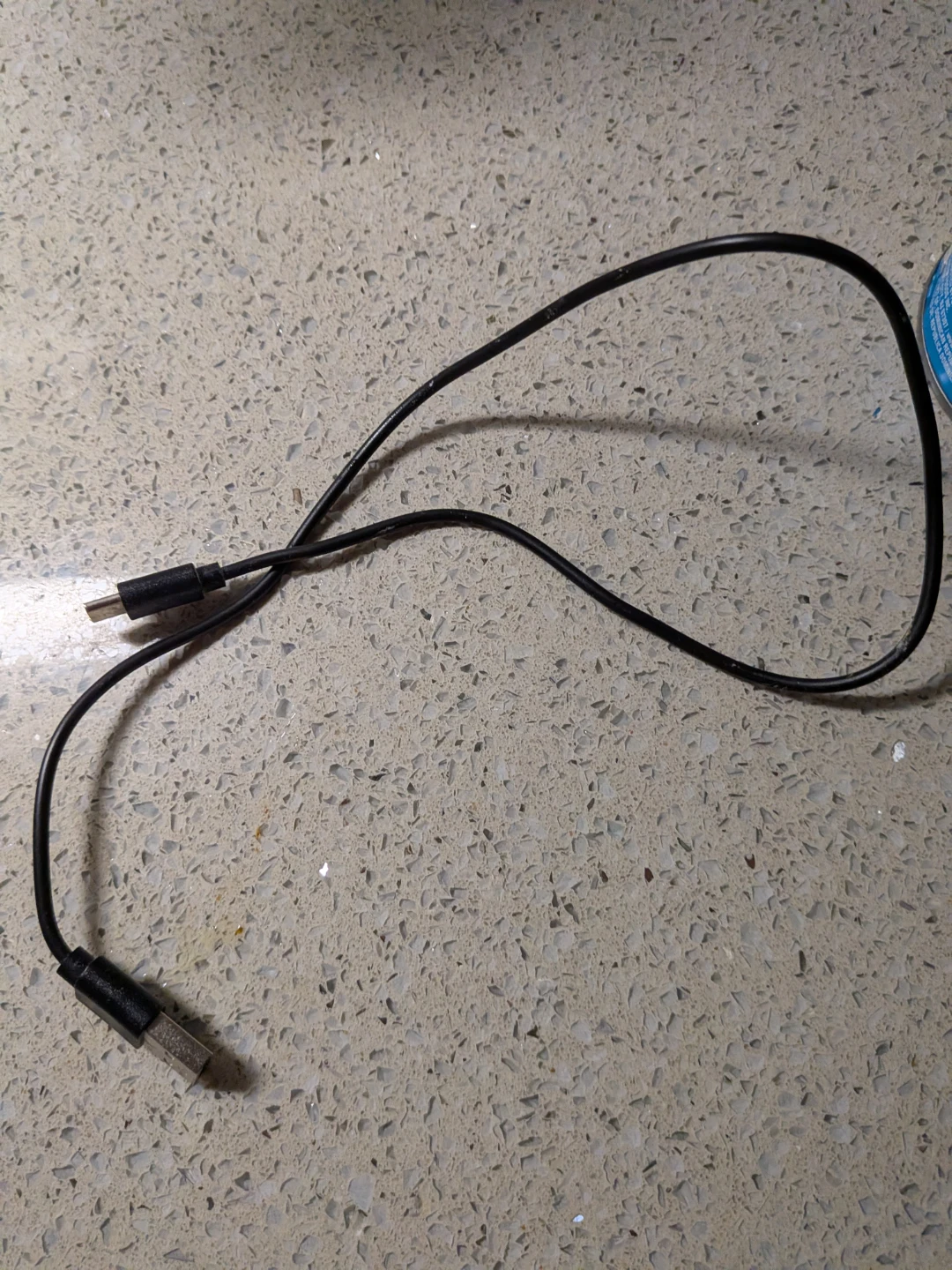 Black USB Charging Cable