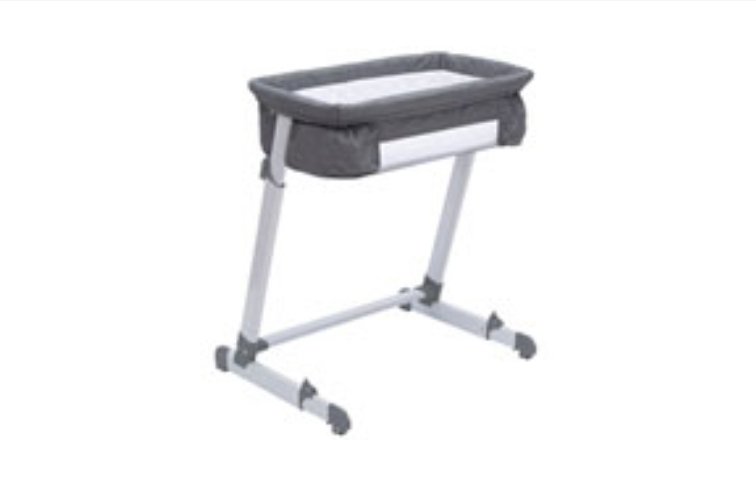 Grey Baby Bassinet