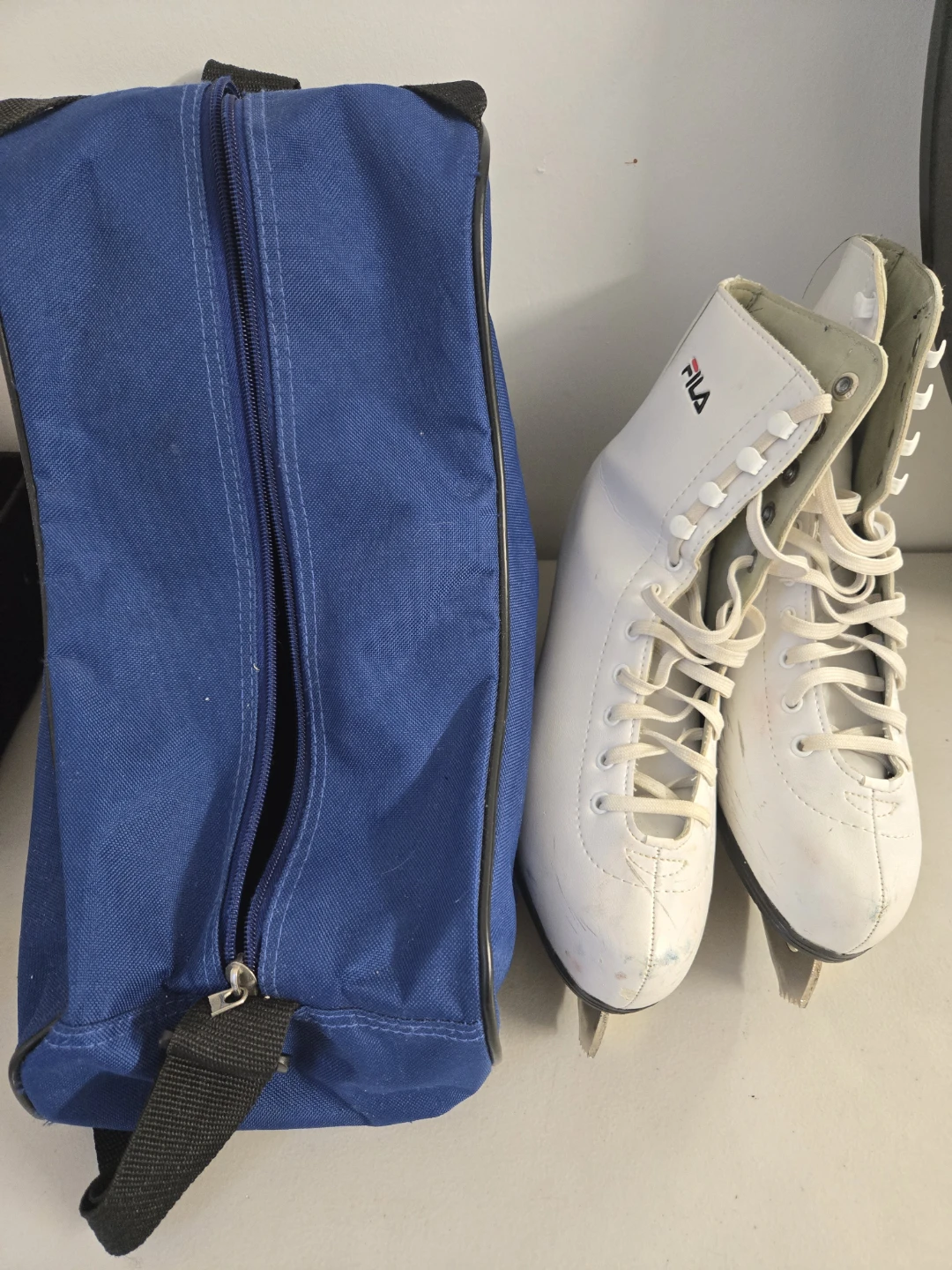 Fila White Ice Skates Size US 7