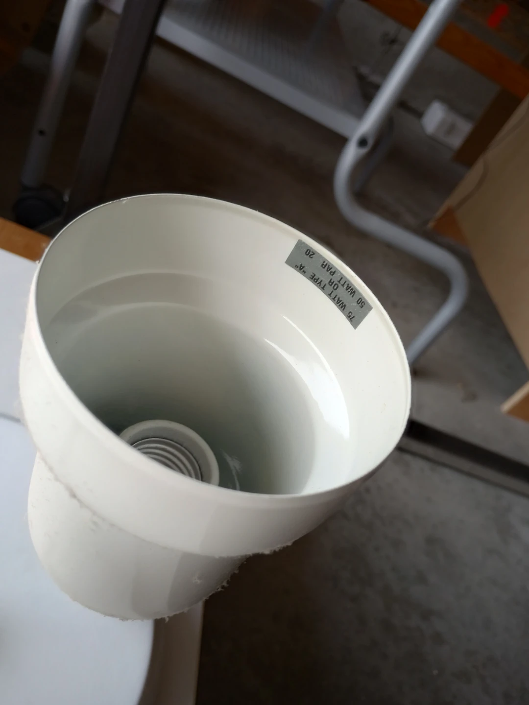 White Track Light Fixture - 75 Watt - photo 2