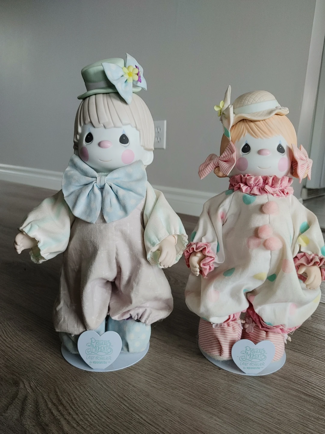 Precious Moments Candy & Bong Bong Limited Edition Dolls (Pair)