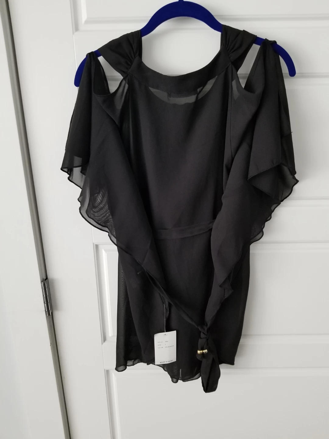 Black Sheer Top - photo 2