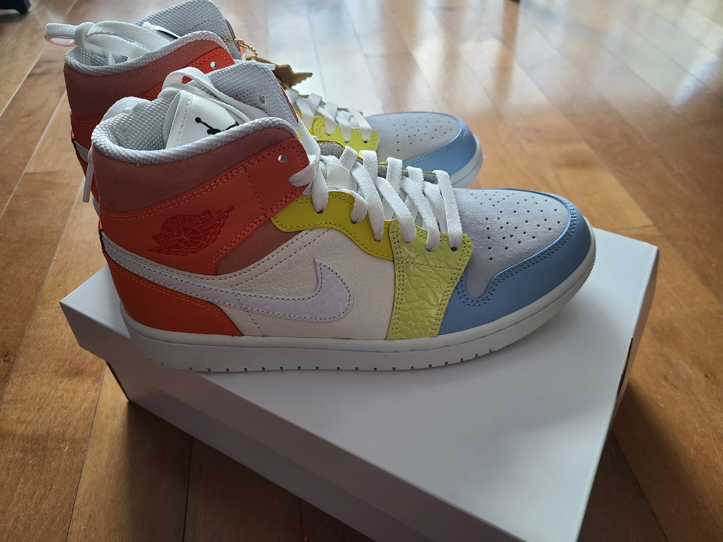 Jordan 1 Mid SE "Coach Dream" Sneakers - photo 3