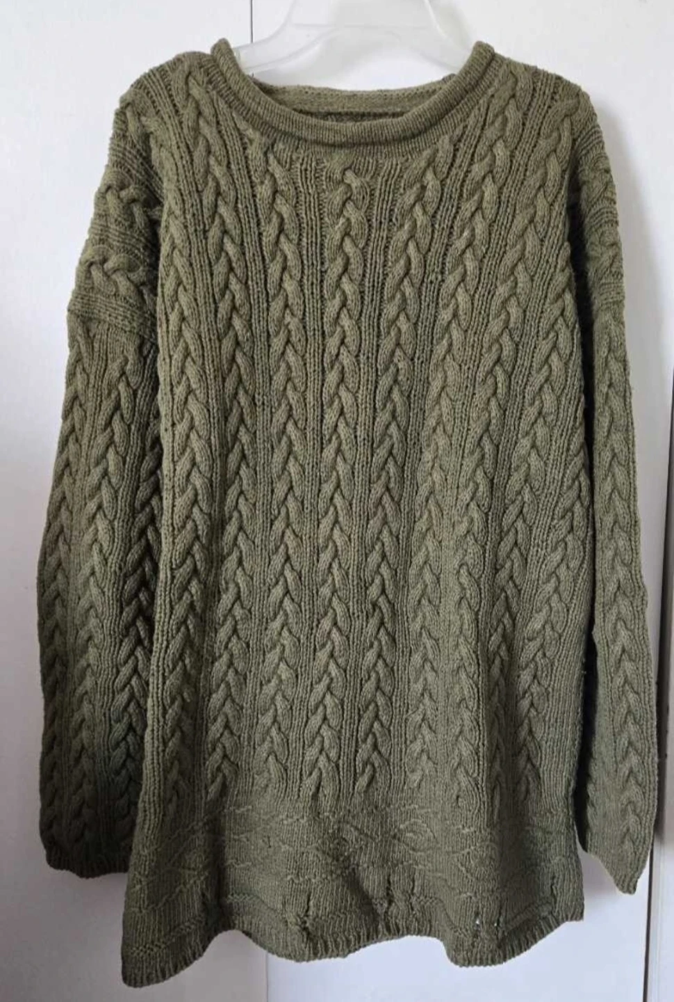 Fashion Cable Knit Sweater/Tunic