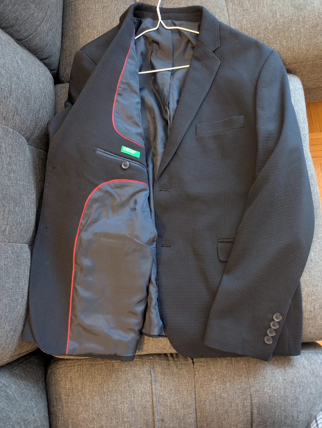 BENETTON Blazer - Black - photo 2
