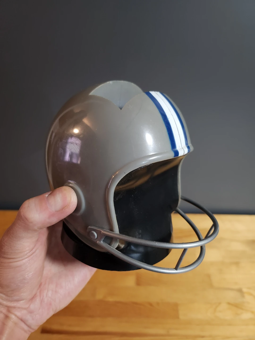 Football Helmet Desk Organizer