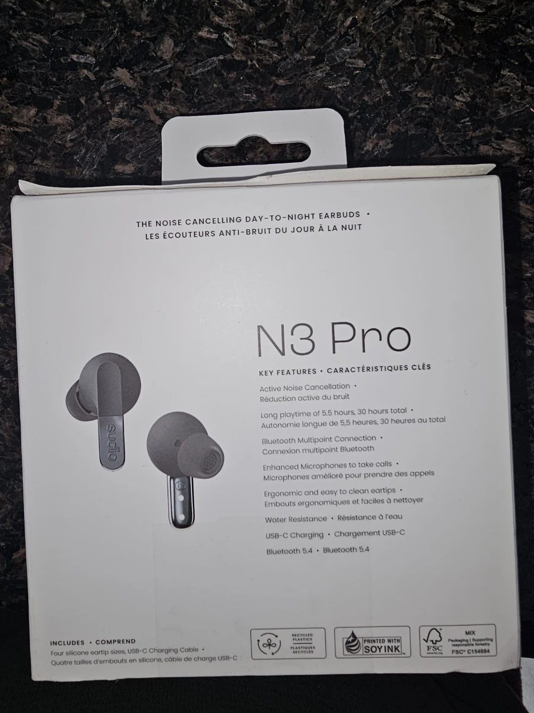 Sudio N3 Pro Noise Cancelling Earbuds - New - photo 2