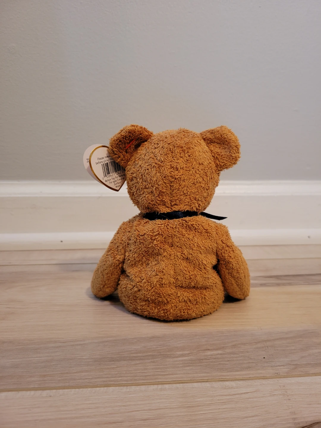 Ty Beanie Baby Fuzz Bear 8" - photo 3