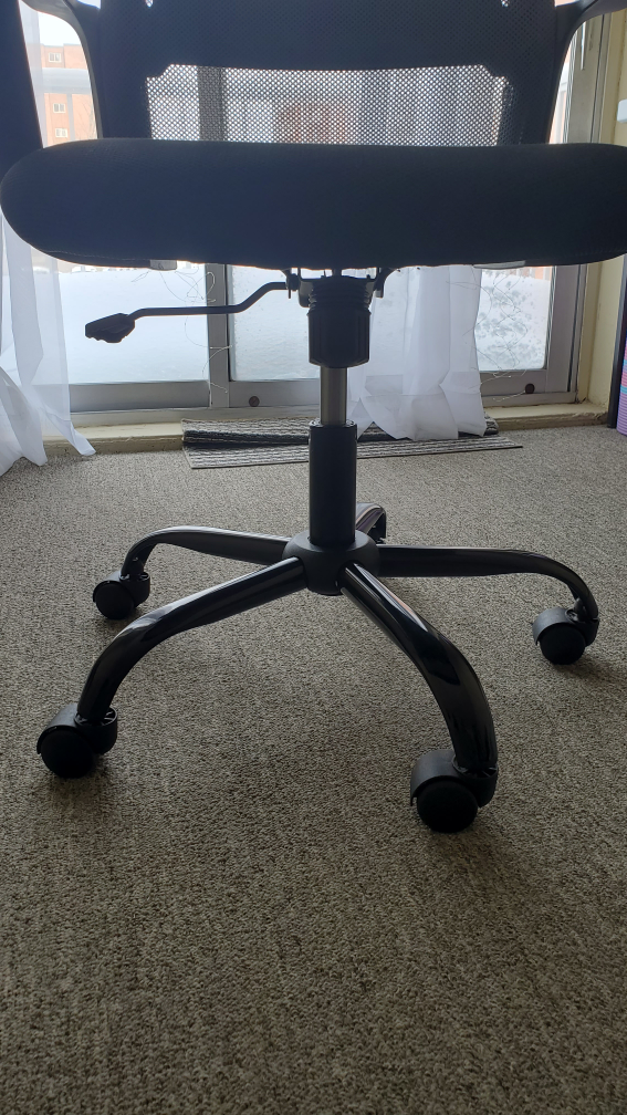 Black Mesh Office Chair - photo 4