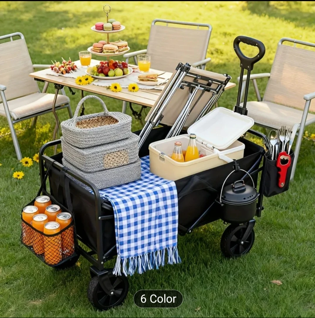 Folding Outdoor Wagon Cart - photo 3