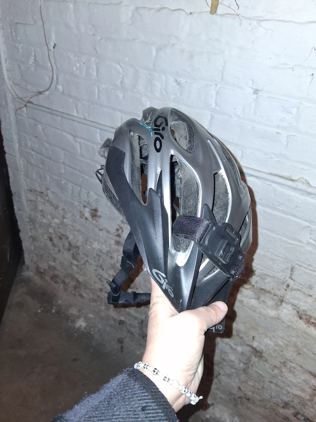 Giro Bike Helmet - Silver