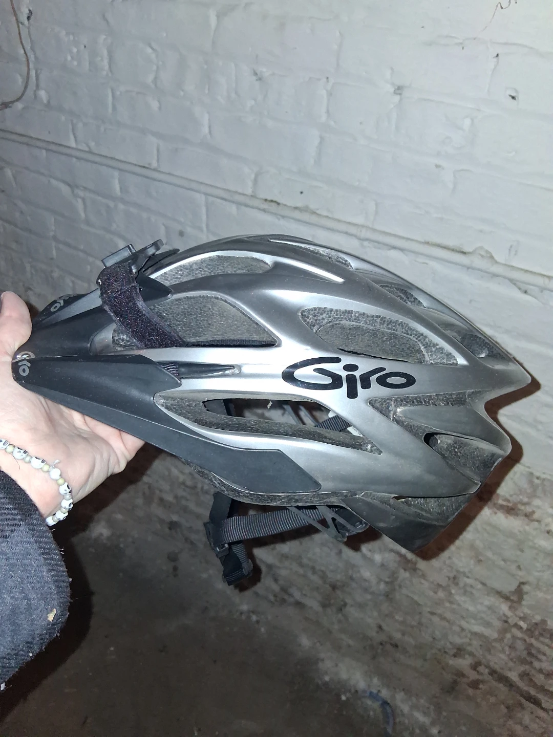 Giro Bike Helmet - Silver - photo 2