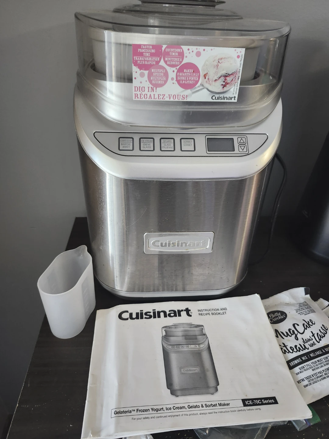 Cuisinart Gelateria ICE-70C Ice Cream Maker