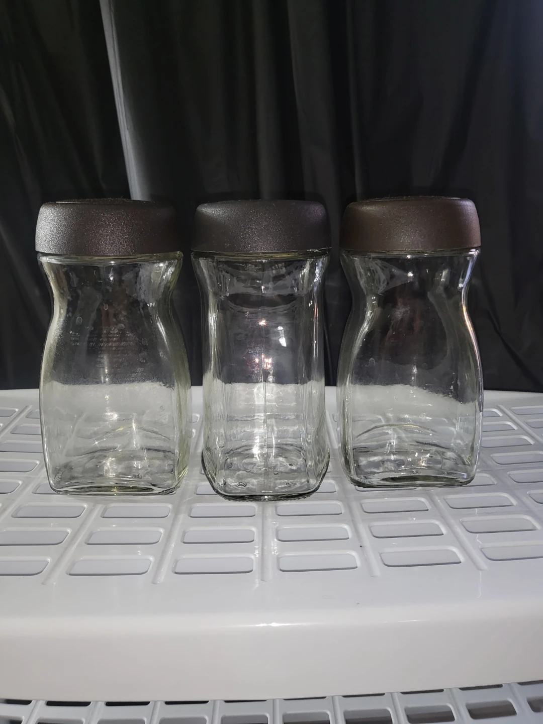 Set of 3 Glass Jars