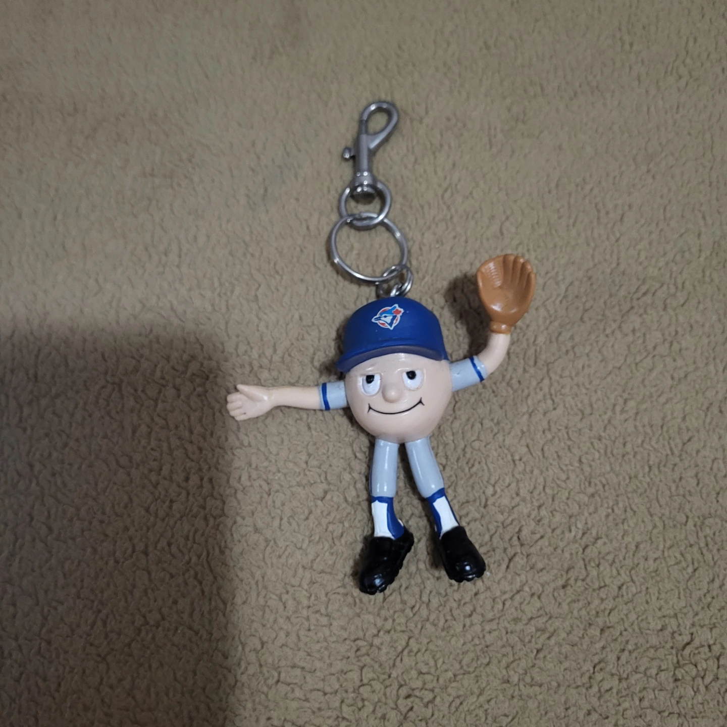 Toronto Blue Jays Baseball Keychain