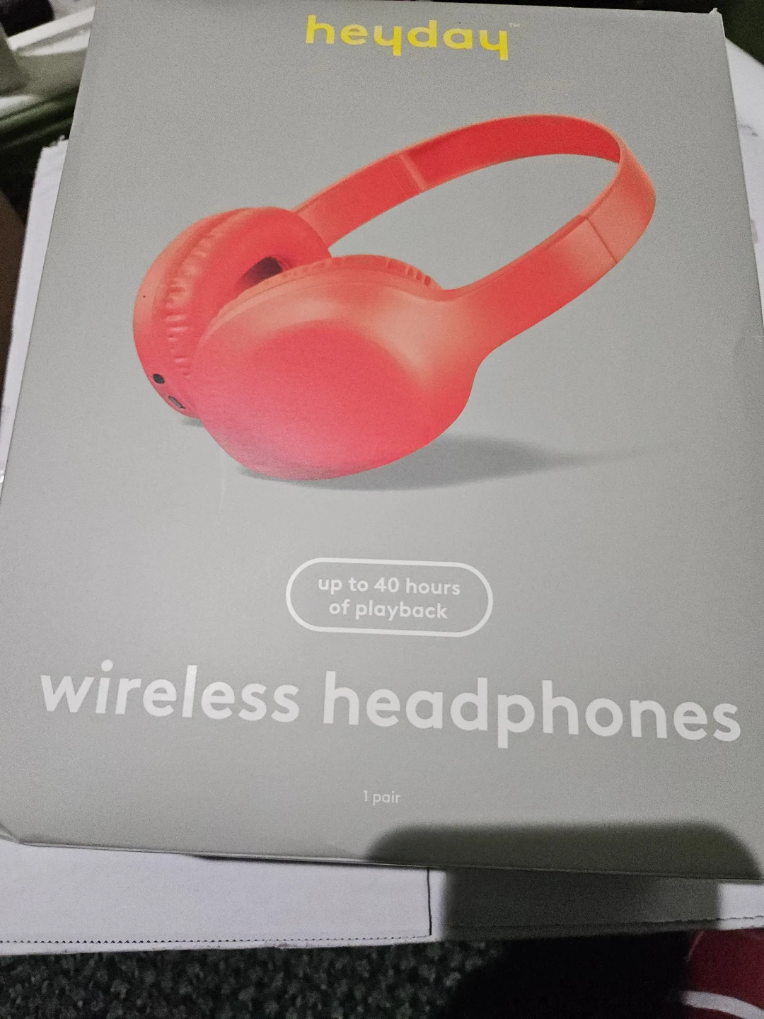 Heyday Wireless Headphones - Orange
