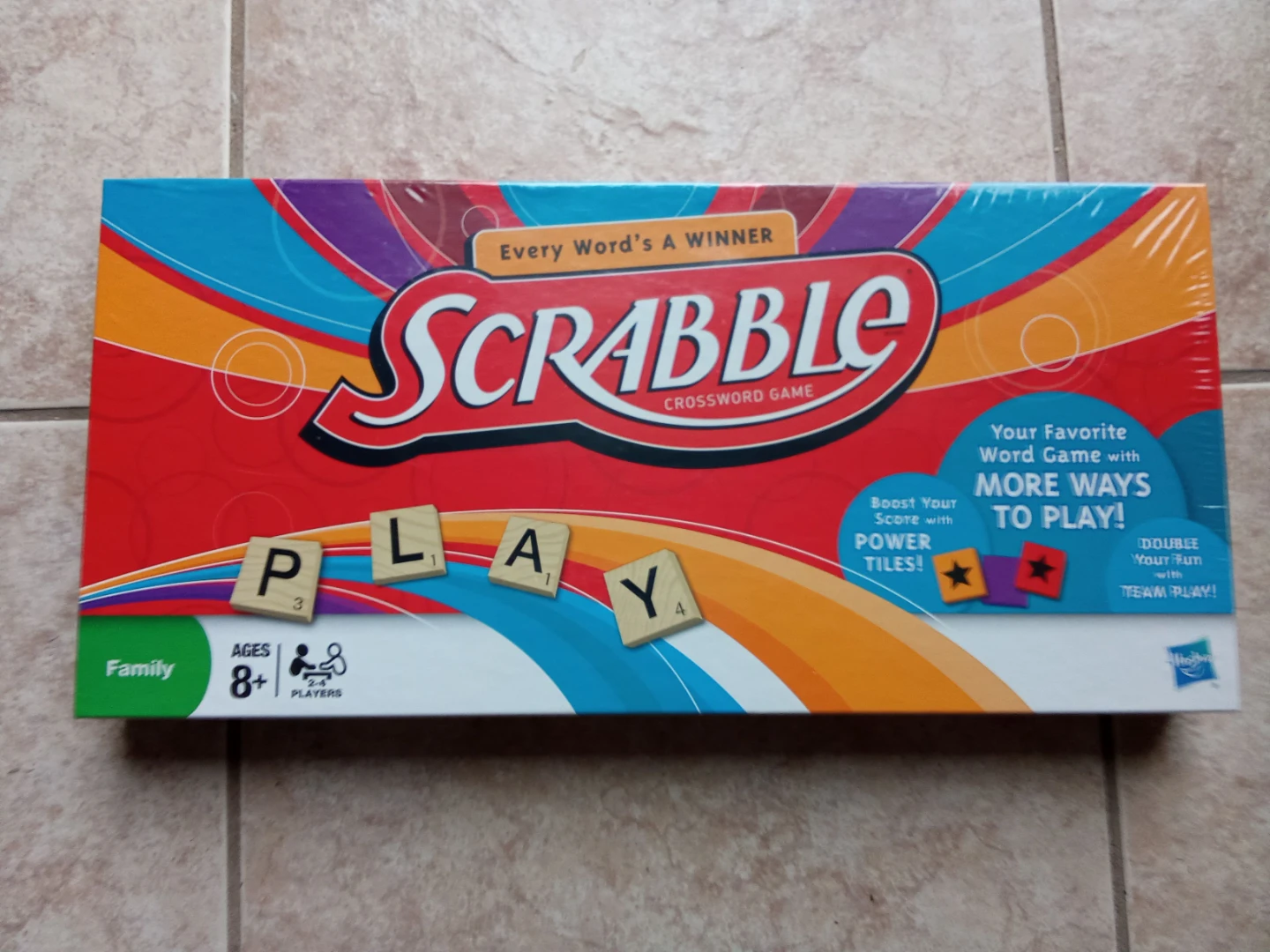 NEW Scrabble Crossword Board Game