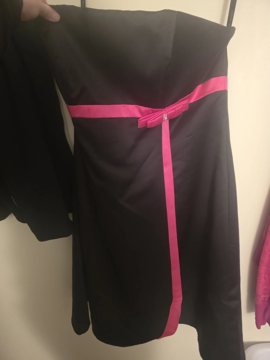 Alfred Angelo Black Strapless Dress - photo 2