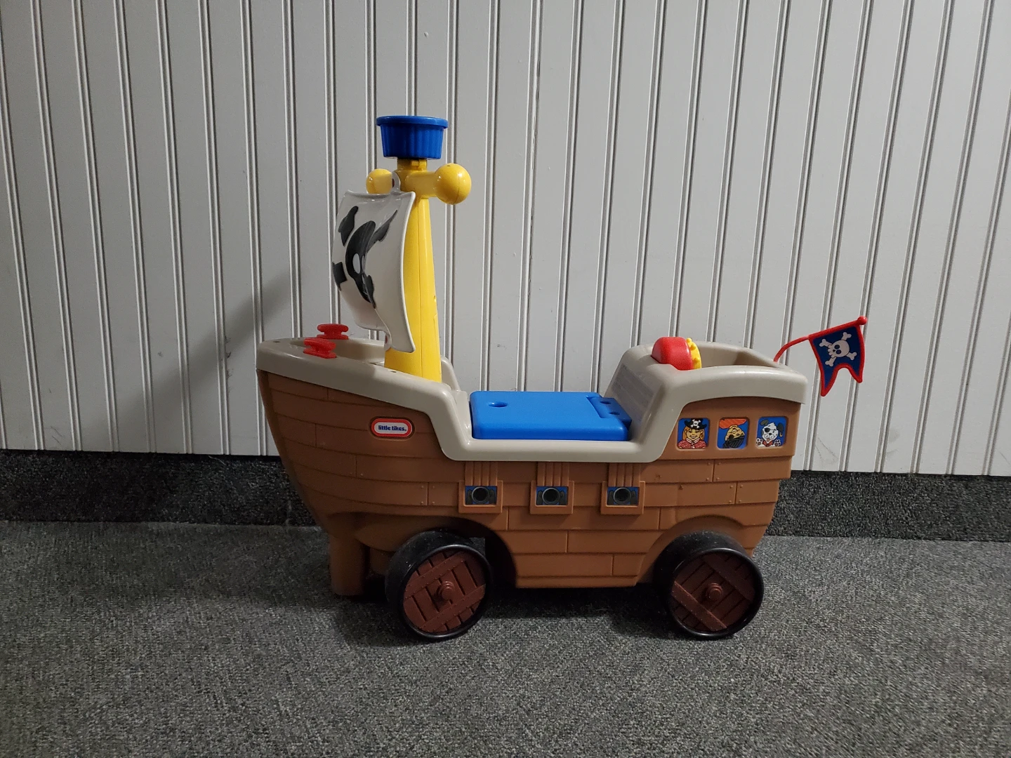 Little Tikes Pirate Ship Ride-On Toy