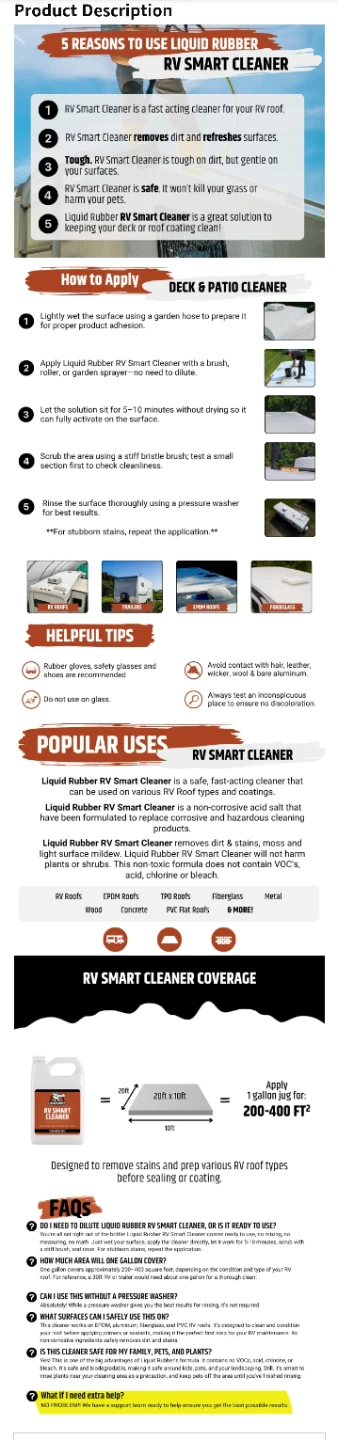 Liquid Rubber RV Smart Cleaner for Trailer - photo 5
