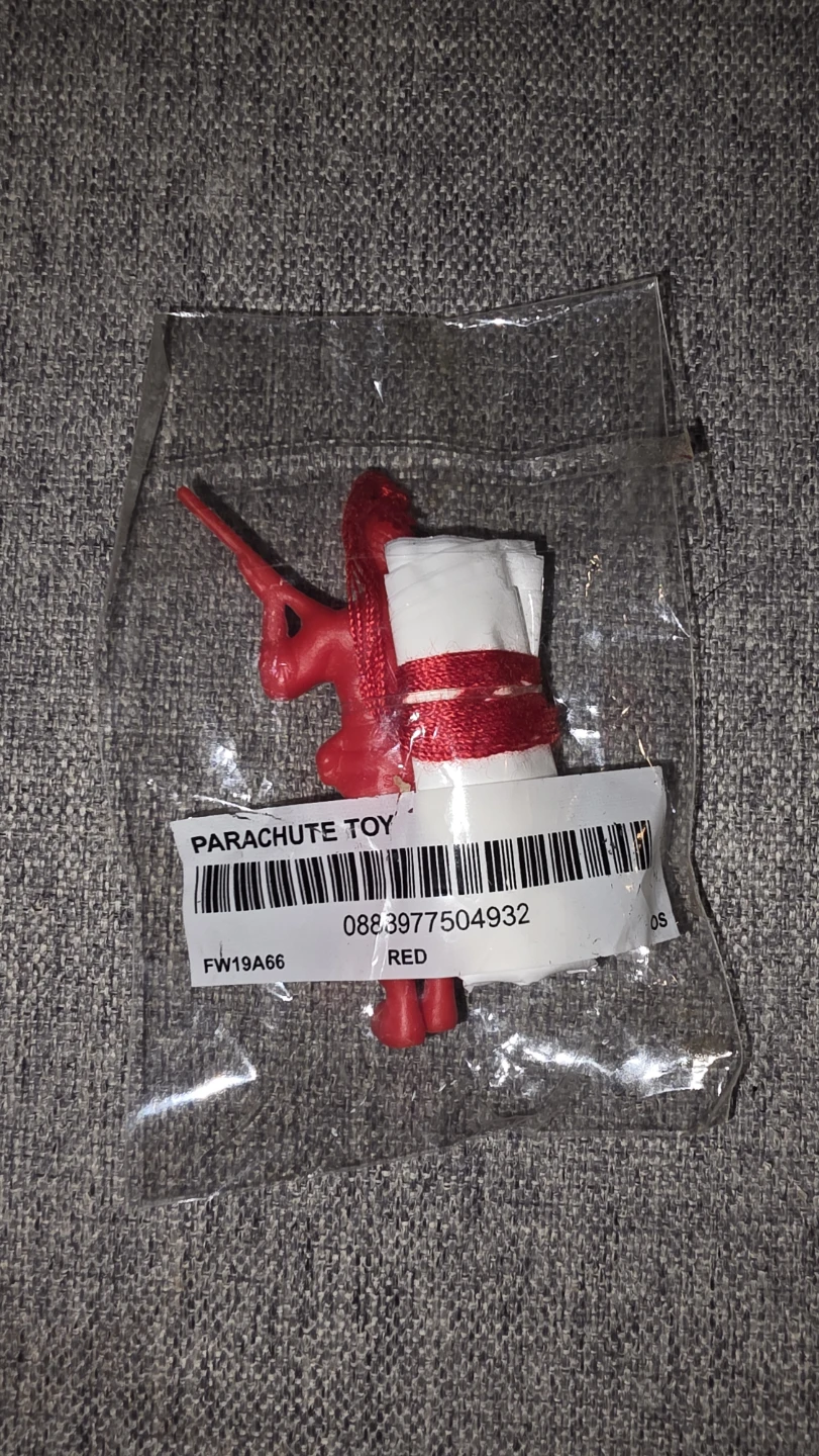 Supreme Red Parachute Toy Soldier - photo 2