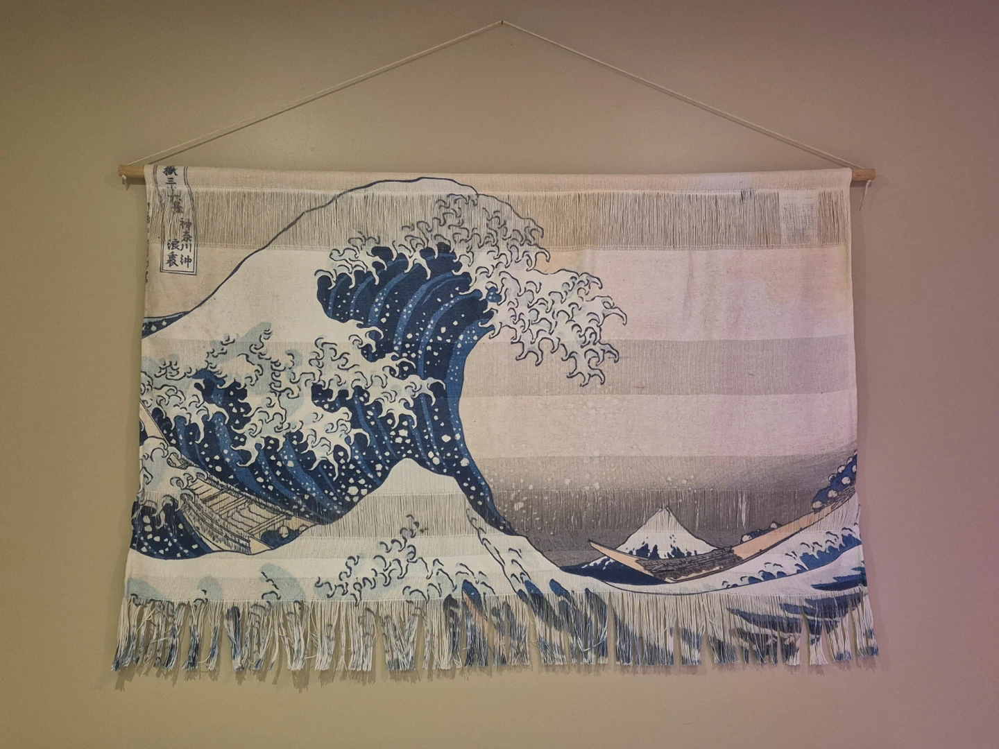 The Great Wave off Kanagawa Tapestry Wall Hanging