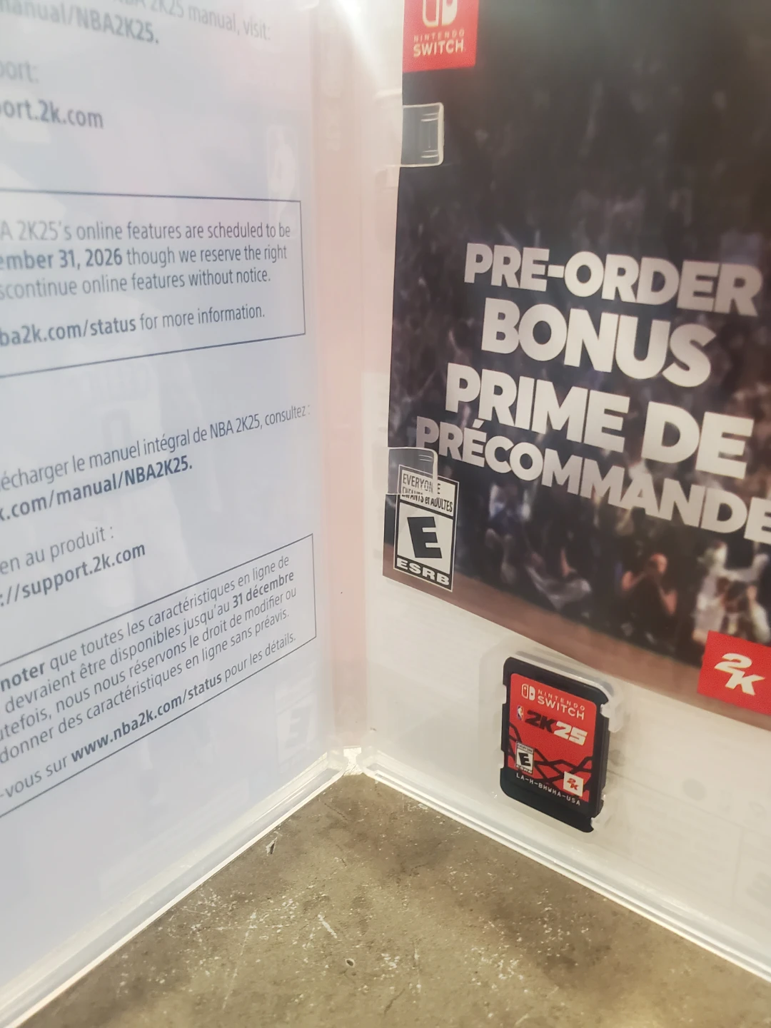 NBA 2K25 for Nintendo Switch - New! - photo 2