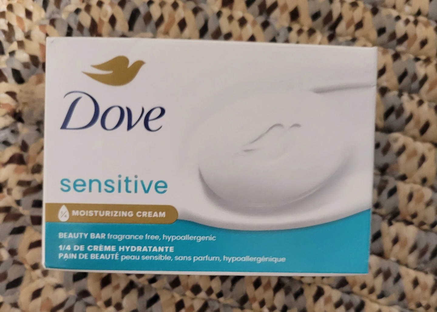 Dove Sensitive Beauty Bar with Moisturizing Cream