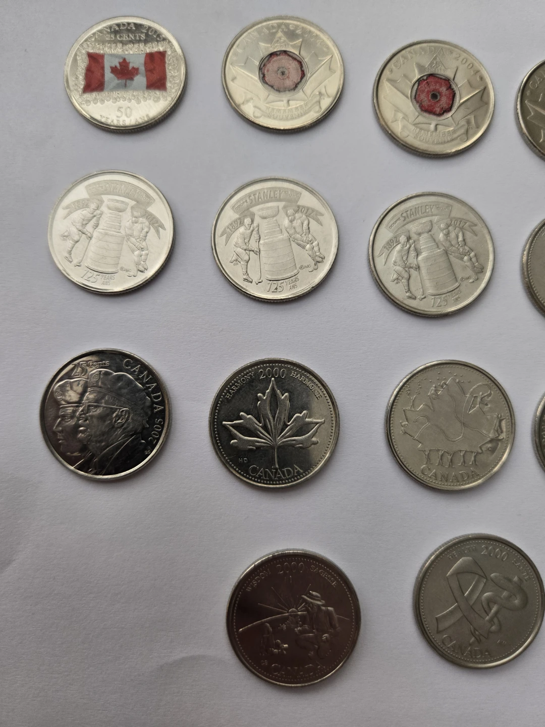 Collection of Commemorative Canadian Quarters - photo 2