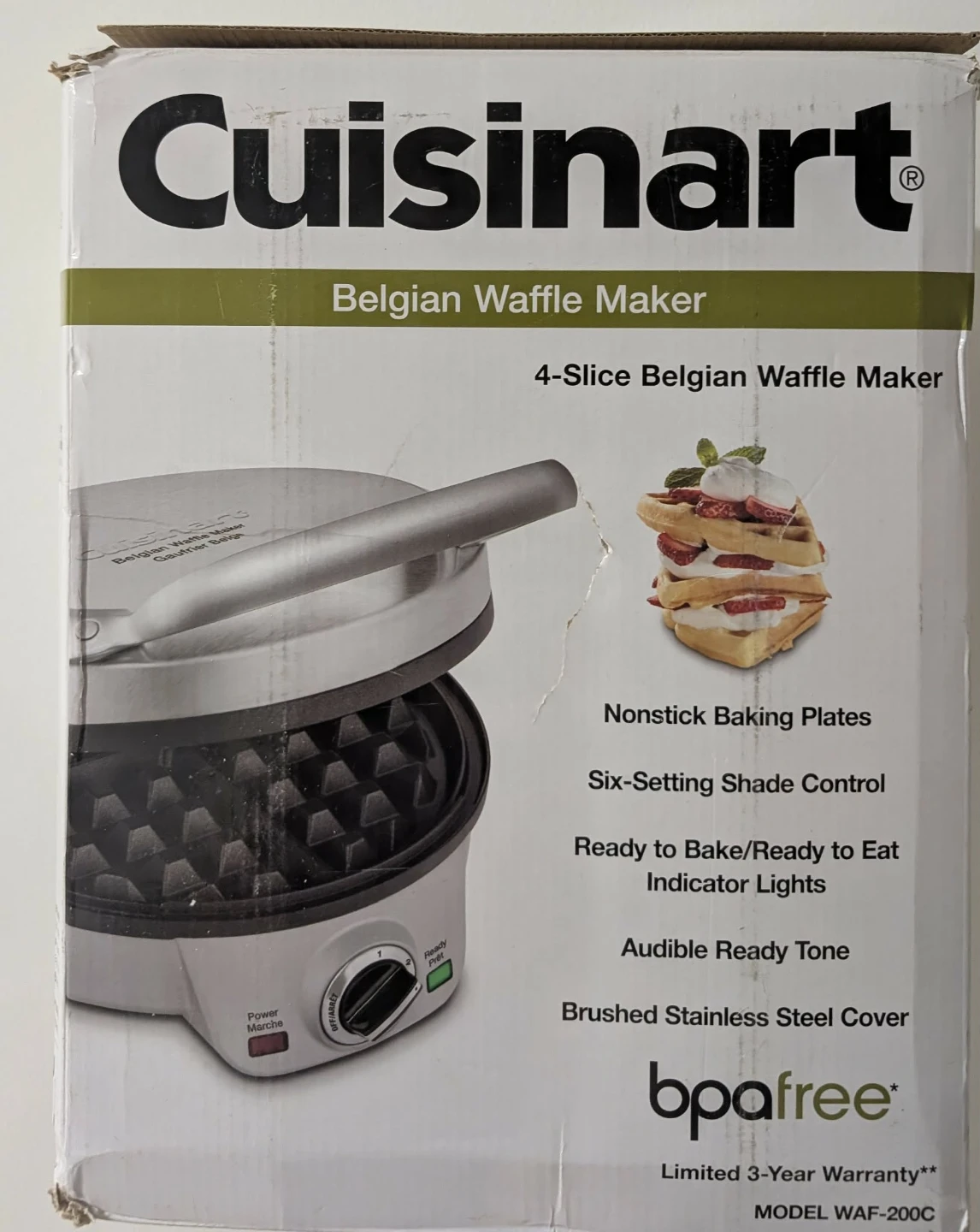 Cuisinart 4-Slice Belgian Waffle Maker - photo 2