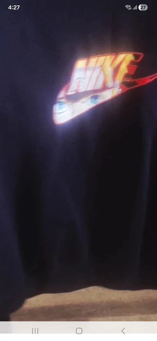 Nike/Naruto eyes Sweatshirt CUSTOME MADE - photo 2
