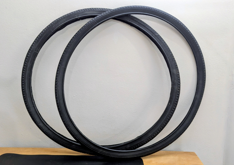 Winfield 26x1 3/8" vintage bicycle tires - brand new - photo 4