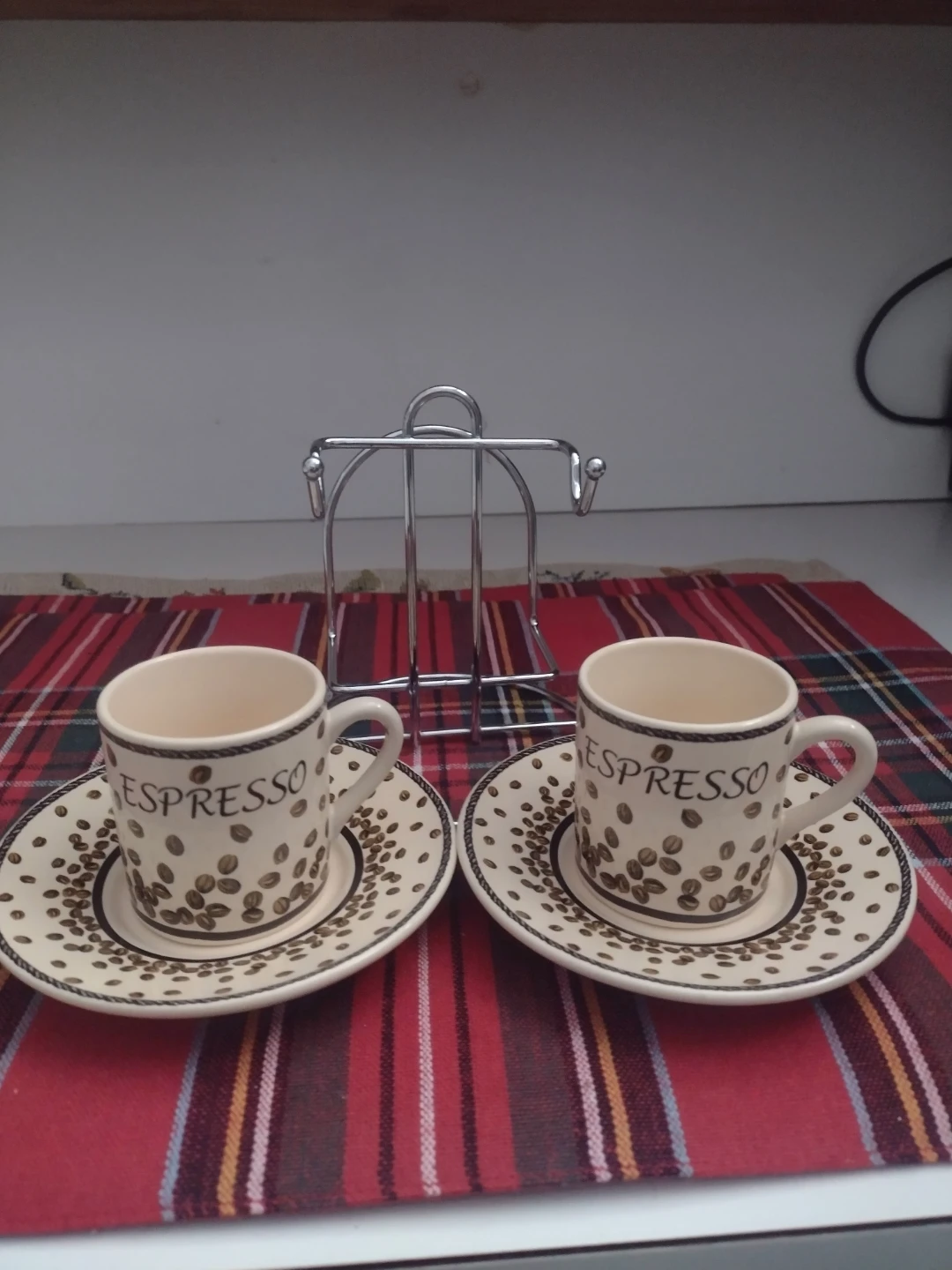 Espresso Cups and Saucers Set - photo 2