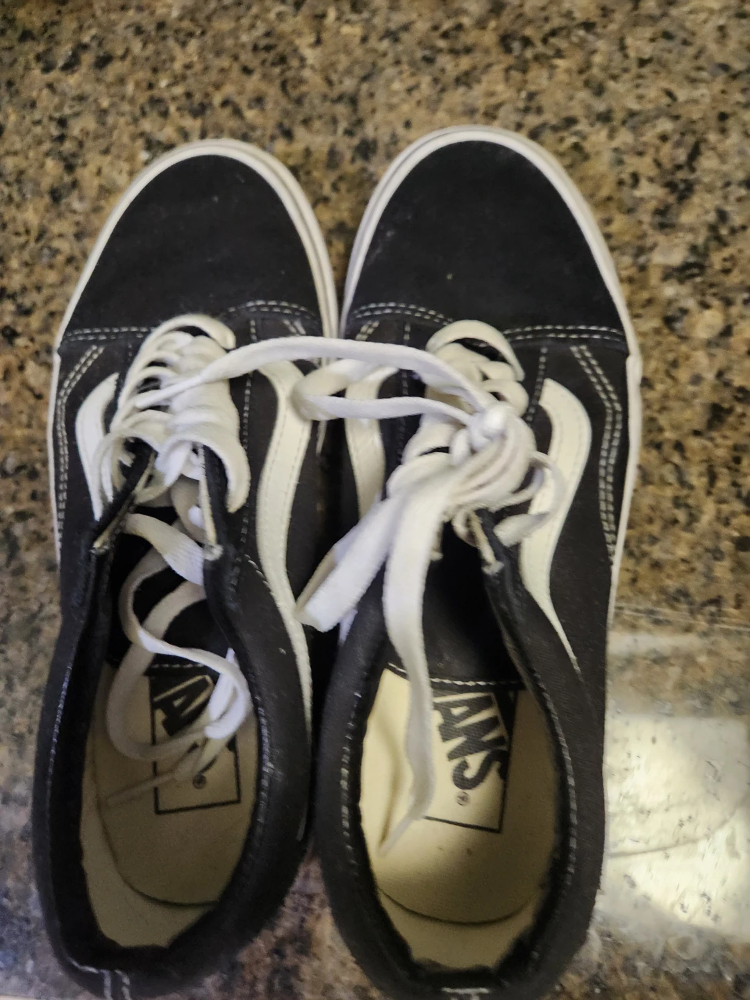 Vans Old Skool Black/White - US Women's 8