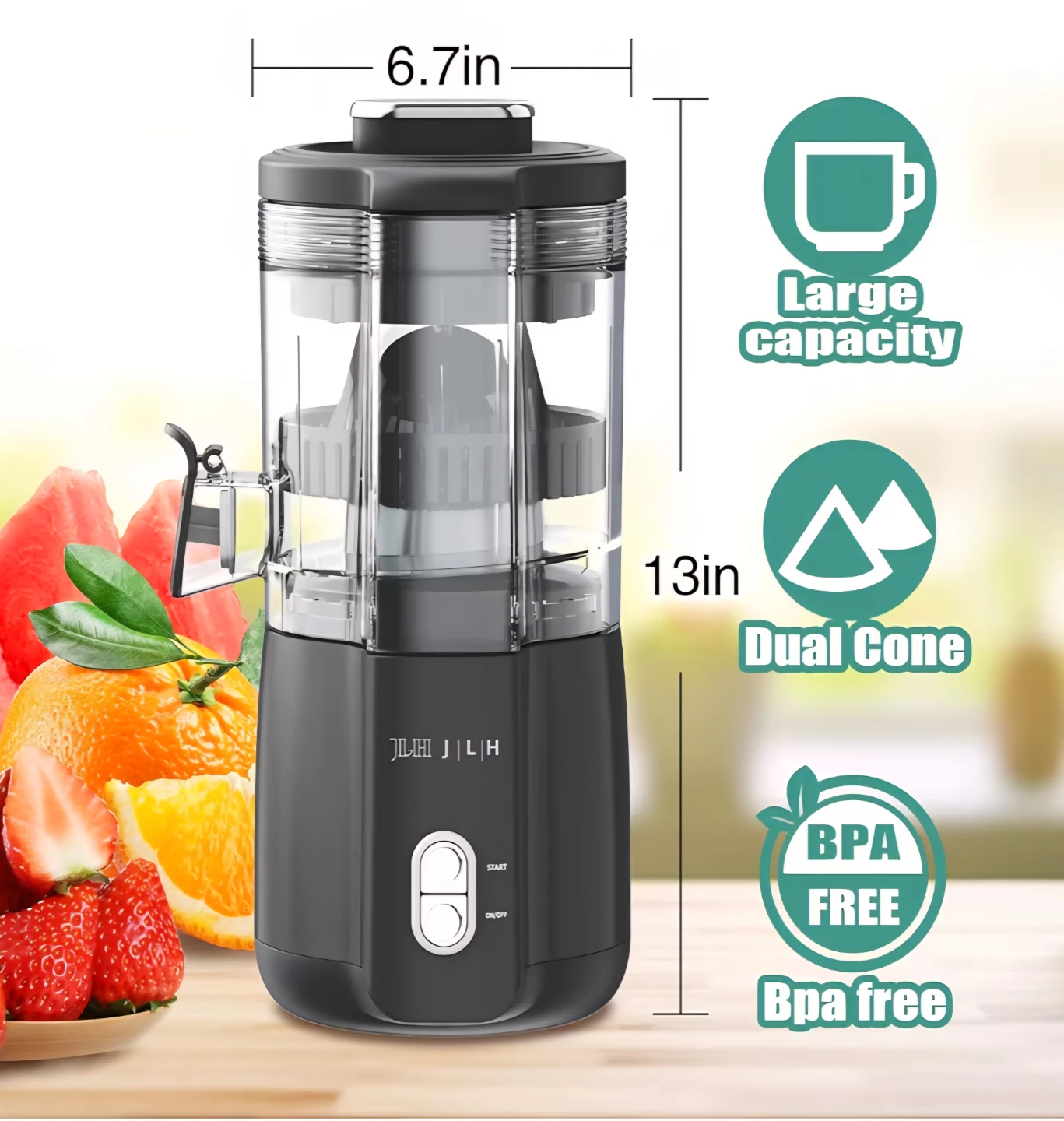 Hands-Free Citrus Juicer Machine. - photo 2