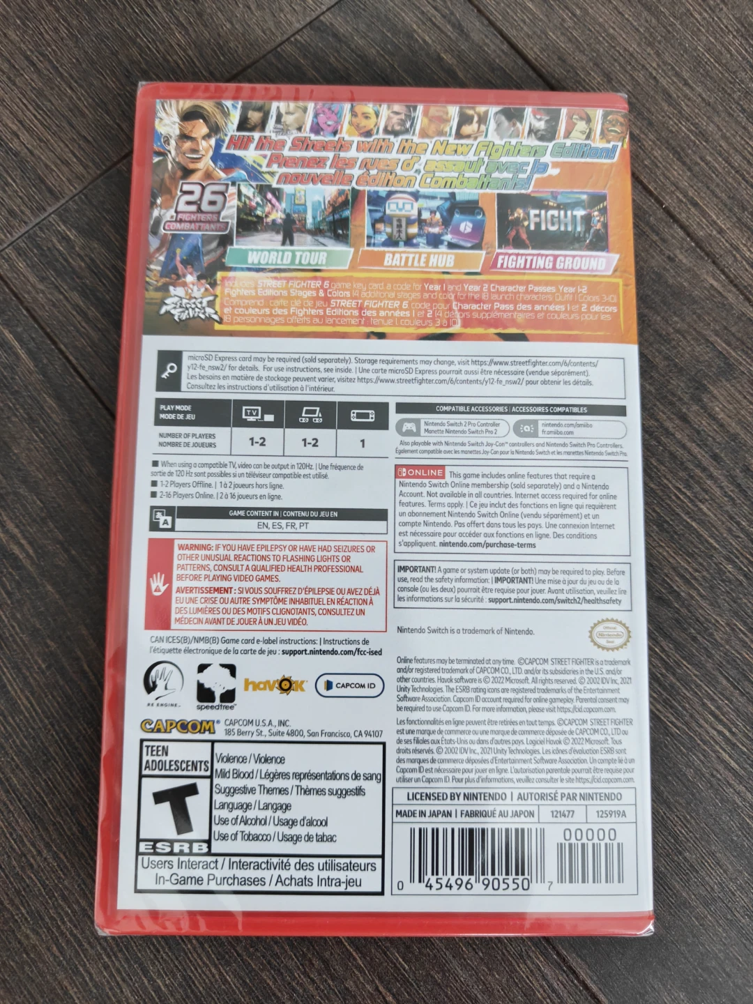 Street Fighter 6 Year 1-2 Fighters Ed. Nintendo Switch 2 (new) - photo 2