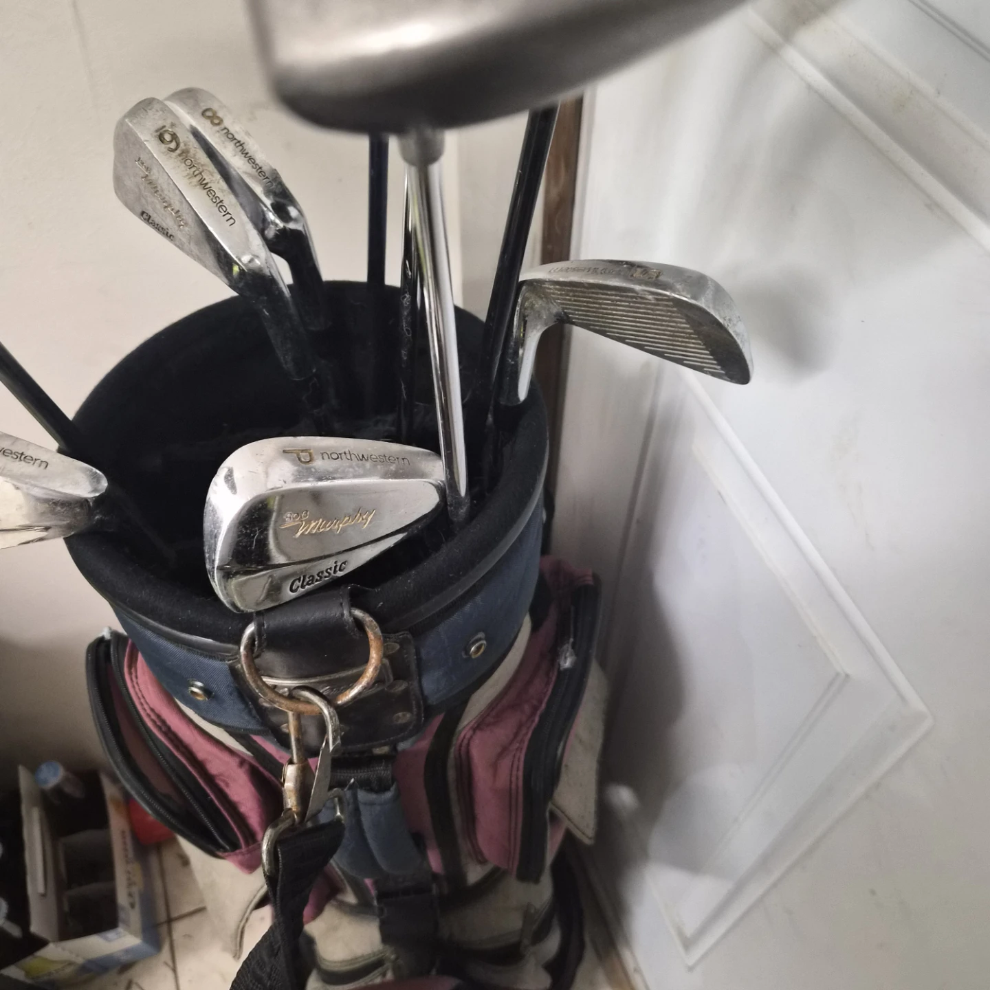 Golf Bag with Northwestern & Wilson Clubs - photo 5