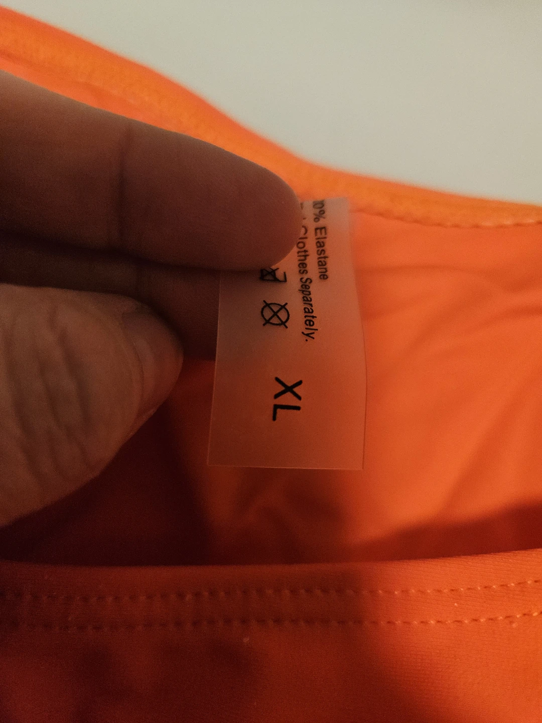 🥕 Orange Swimsuit Set - XL- brand new- MOVING SALE! - photo 2