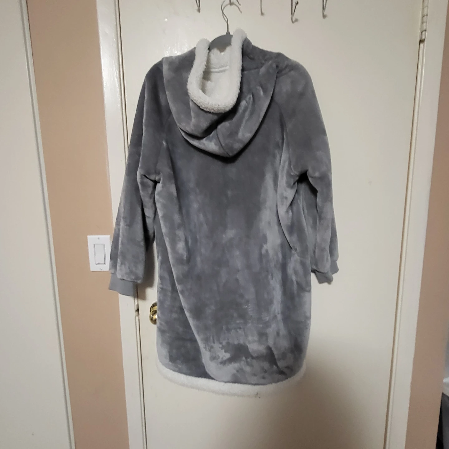 Bedsure Oversized Wearable Blanket Hoodie - Grey - photo 2