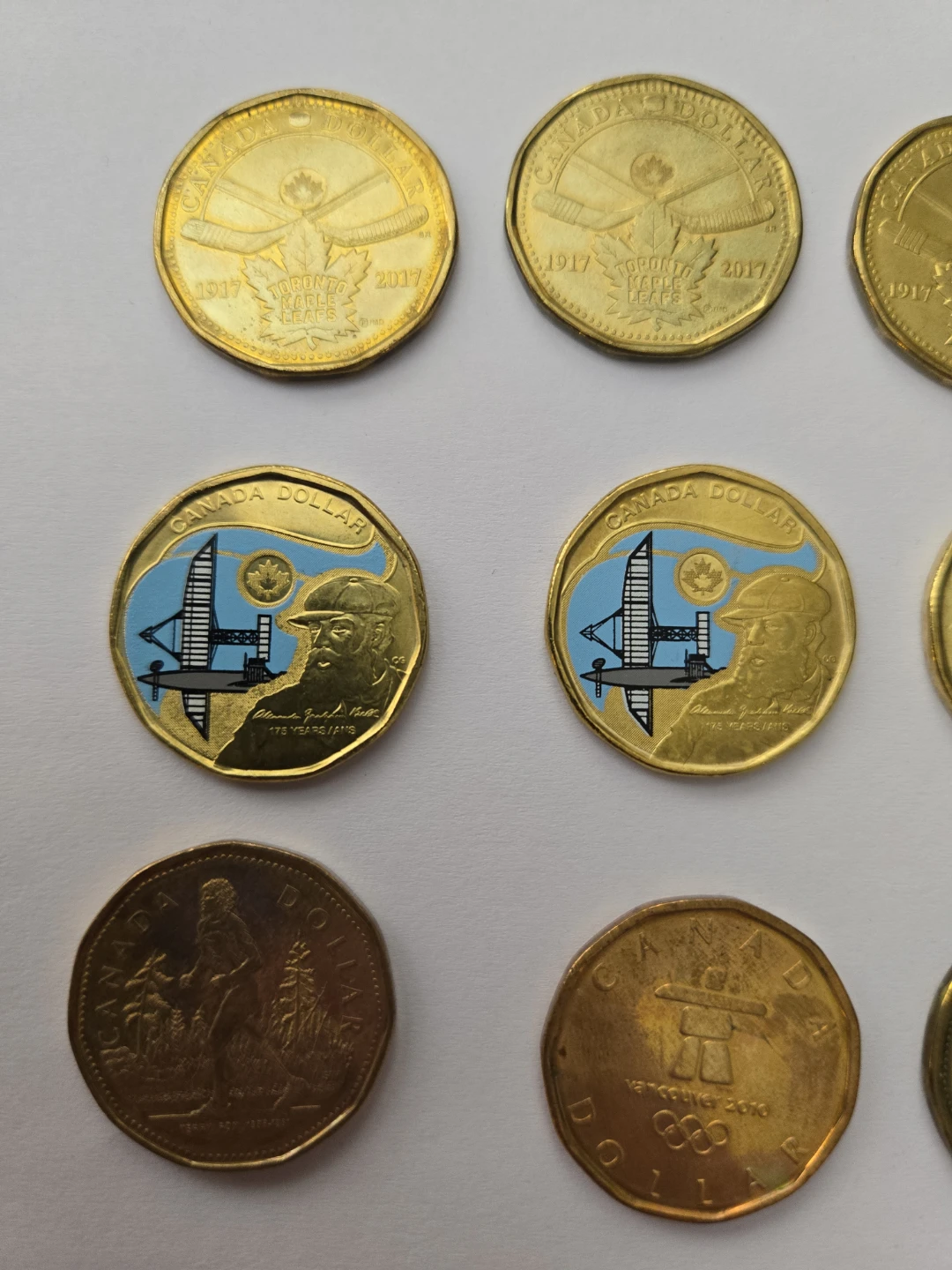 Collection of Commemorative Canadian Loonies - photo 2