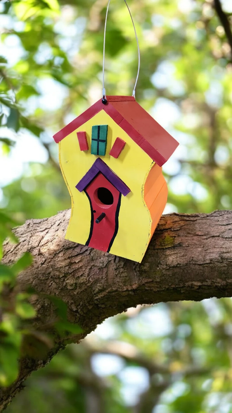 Dr Seuss Handmade Birdhouse - photo 3
