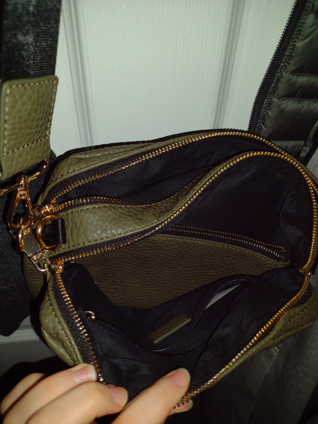 Olive Green Crossbody Purse - photo 2