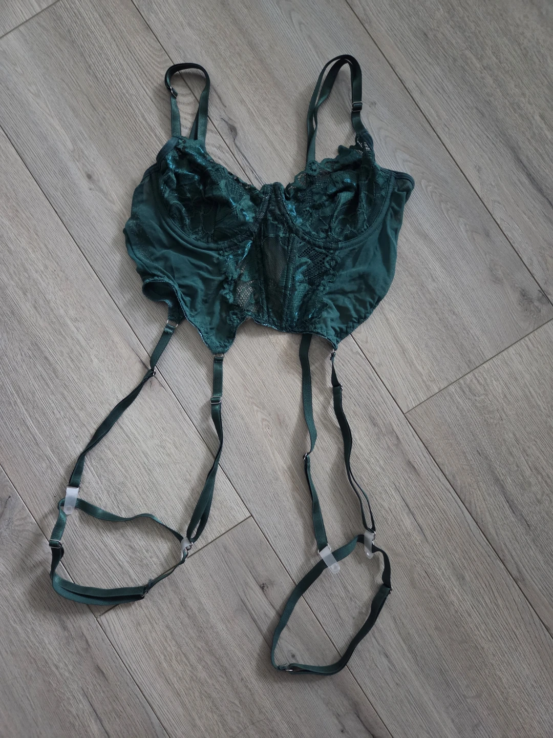 Corset Lingerie Top + Garters