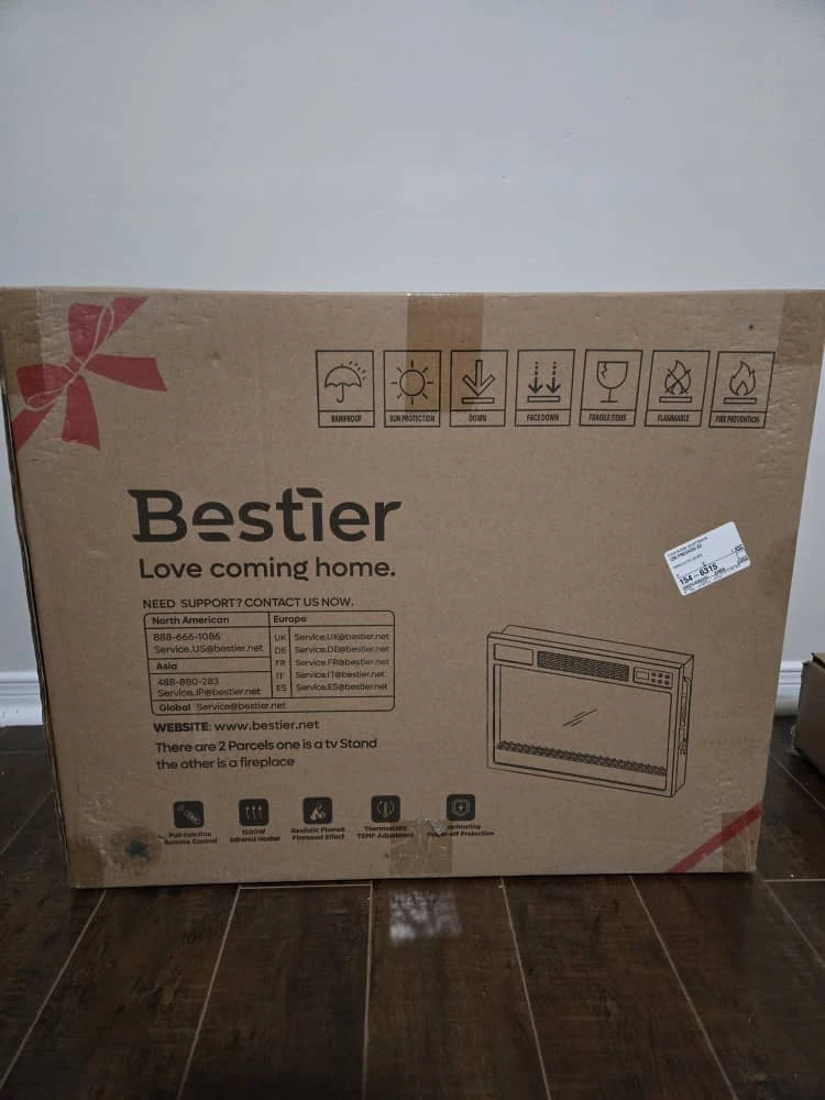 Free Bestier Fireplace - Brand New in Box!